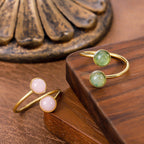 Fortune Jewel Titanium Steel Balance Calm Ring - Fortune Jewel