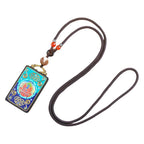 Fortune Jewel Medicine Buddha Ebony Wood Peace Necklace Pendant - Fortune Jewel