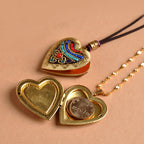 Fortune Jewel Copper Kwan Yin Avalokitesvara Zakiram Wealth Pendant Necklace - Fortune Jewel