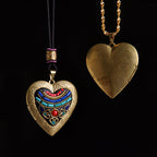 Fortune Jewel Copper Kwan Yin Avalokitesvara Zakiram Wealth Pendant Necklace - Fortune Jewel