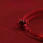 Fortune Jewel 999 Gold Ring Design Handmade Luck Braided Red Rope Bracelet Anklet - Fortune Jewel