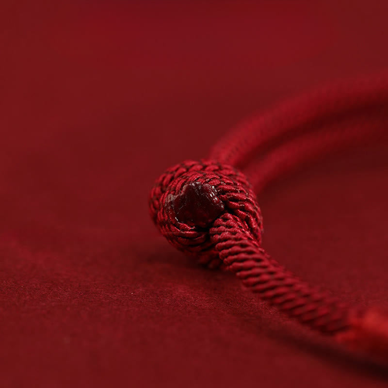 Fortune Jewel 999 Gold Ring Design Handmade Luck Braided Red Rope Bracelet Anklet - Fortune Jewel