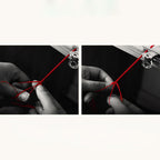 Fortune Jewel 999 Gold Ring Design Handmade Luck Braided Red Rope Bracelet Anklet - Fortune Jewel