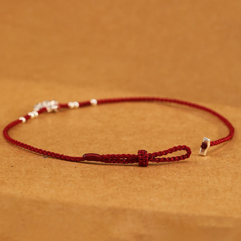 Fortune Jewel Handcrafted 925 Sterling Silver Copper Coins Design Protection Strength Ultra-Thin Bracelet Anklet - Fortune Jewel