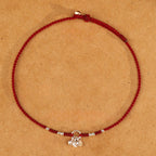 Fortune Jewel Handcrafted 925 Sterling Silver Copper Coins Design Protection Strength Ultra-Thin Bracelet Anklet - Fortune Jewel