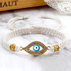 Fortune Jewel Evil Eye Keep Away Evil Spirits String Bracelet