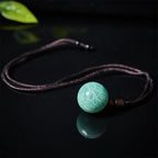 Buddha Stones White Crystal Pink Crystal Tiger Eye Smoky Quartz Protection Necklace Pendant - Fortune Jewel