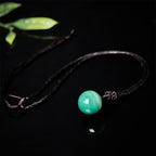Fortune Jewel Amethyst Yellow Agate Various Agate Pink Crystal Lazurite Lapis Lazuli Balance Necklace Pendant - Fortune Jewel