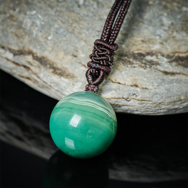 Fortune Jewel Amethyst Yellow Agate Various Agate Pink Crystal Lazurite Lapis Lazuli Balance Necklace Pendant - Fortune Jewel