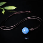 Fortune Jewel Amethyst Yellow Agate Various Agate Pink Crystal Lazurite Lapis Lazuli Balance Necklace Pendant - Fortune Jewel