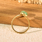 Fortune Jewel Titanium Steel Balance Calm Ring - Fortune Jewel