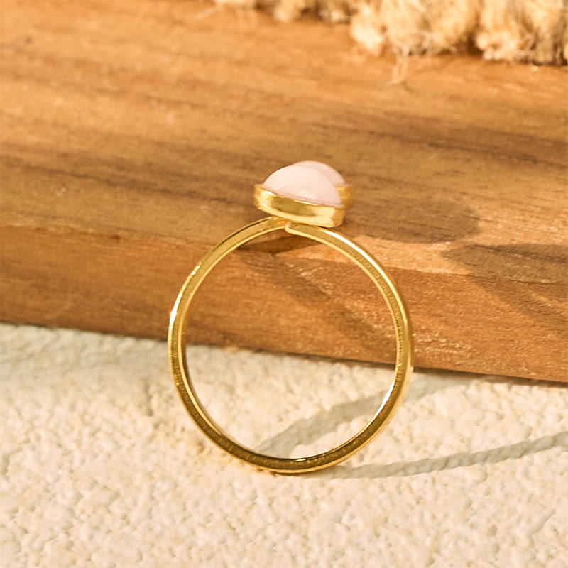 Fortune Jewel Titanium Steel Balance Calm Ring - Fortune Jewel
