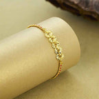Fortune Jewel 925 Sterling Silver Five-Emperor Coins Red String Balance Bracelet