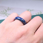 Fortune Jewel Natural Lazurite Lapis Lazuli Self Care Ring
