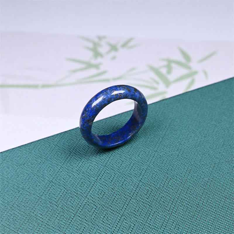 Fortune Jewel Natural Lazurite Lapis Lazuli Self Care Ring