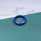 Fortune Jewel Natural Lazurite Lapis Lazuli Self Care Ring