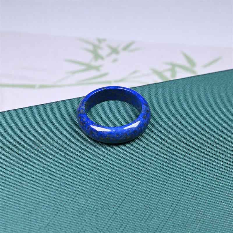 Fortune Jewel Natural Lazurite Lapis Lazuli Self Care Ring