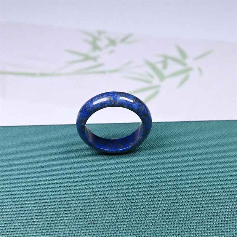 Fortune Jewel Natural Lazurite Lapis Lazuli Self Care Ring
