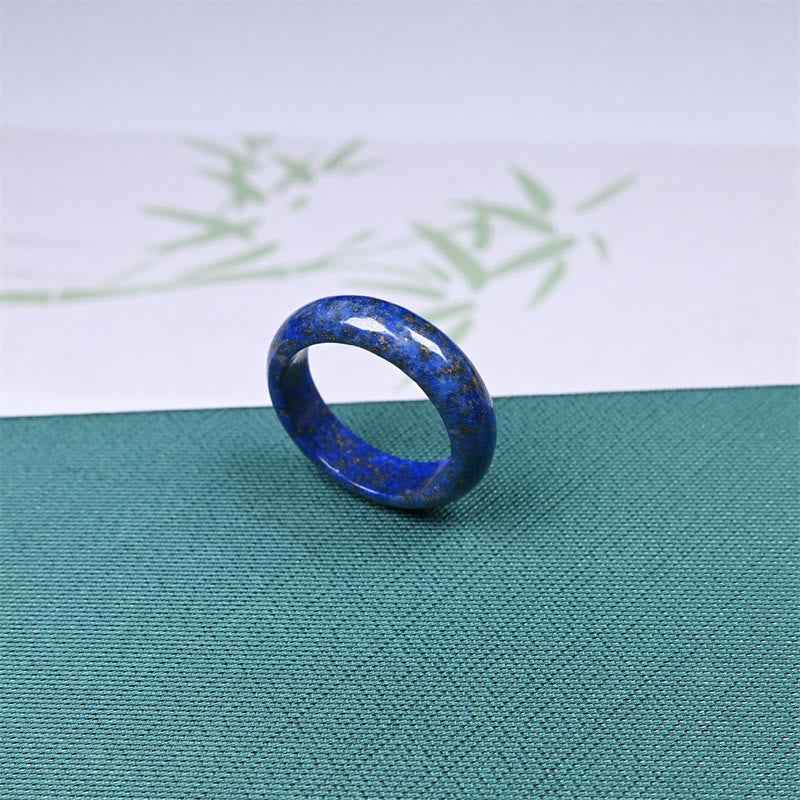 Fortune Jewel Natural Lazurite Lapis Lazuli Self Care Ring