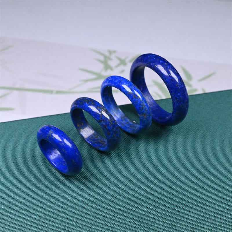 Fortune Jewel Natural Lazurite Lapis Lazuli Self Care Ring