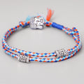 Fortune Jewel  Head Serenity String Bracelet