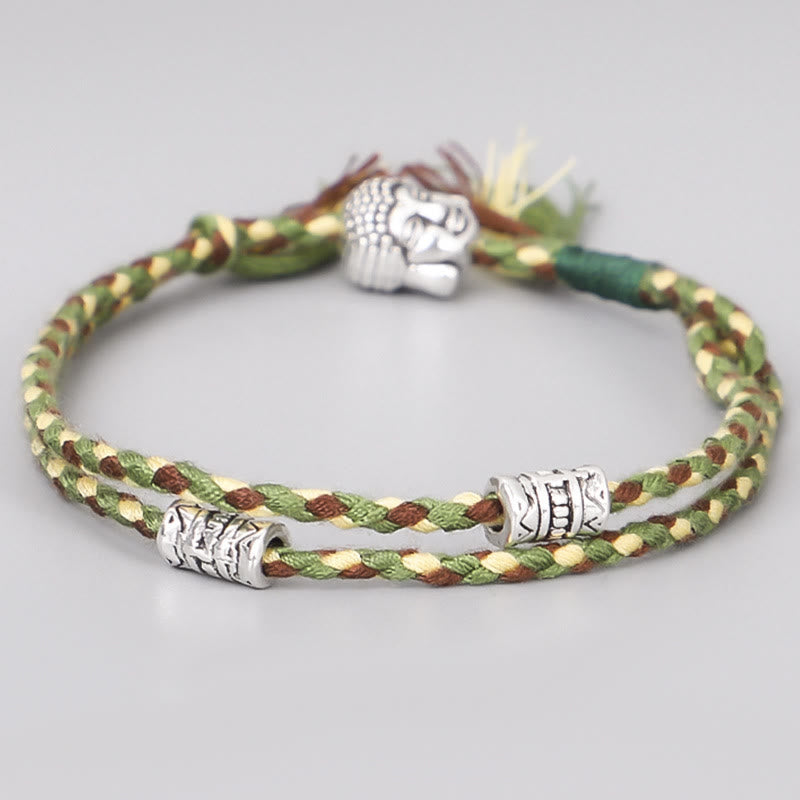 Fortune Jewel  Head Serenity String Bracelet