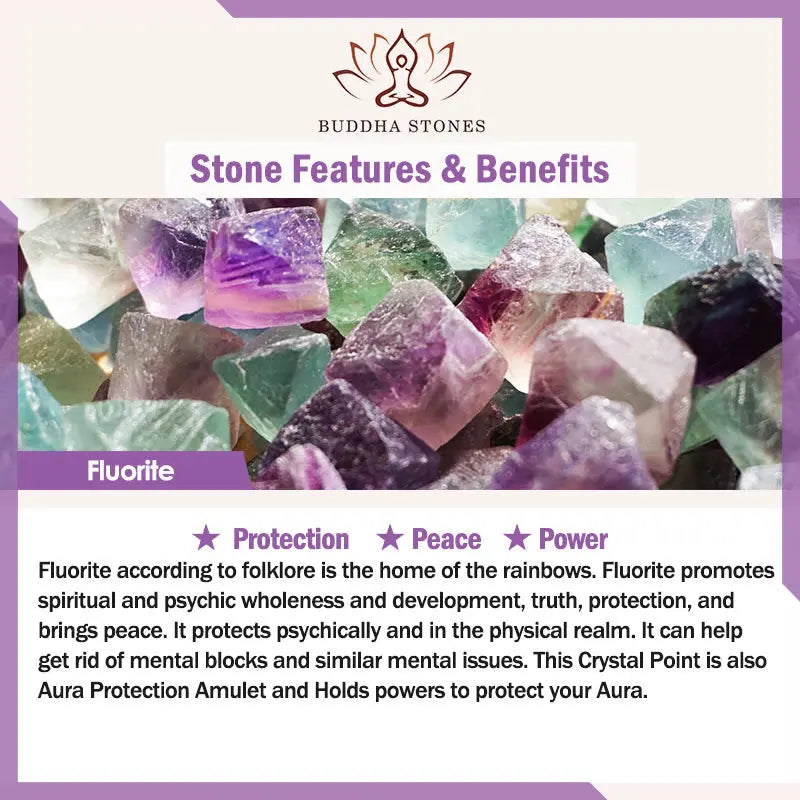 Fortune Jewel "All the Best for Love and Harmony" Stone Quartz Bracelet Includes Gift Message Card Fortune Jewel