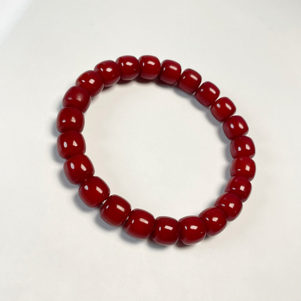 Beautiful Red Bodhi Bracelet Designed for Soothing Fidgeting