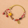 Fortune Jewel Tibetan Auspicious Clouds Fortune Happiness Wealth Luck Bracelet