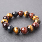 Fortune Jewel Natural Tiger Eye Positive Protection Bracelet