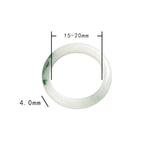 Fortune Jewel Natural Green Jade Luck Abundance Ring