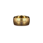 Chinese Buddhism Heart Sutra Scripture Stainless Steel Ring