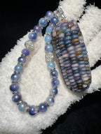 Butterfly Pea Flower Blue Clear Natural Corn Charms for Fidgeting