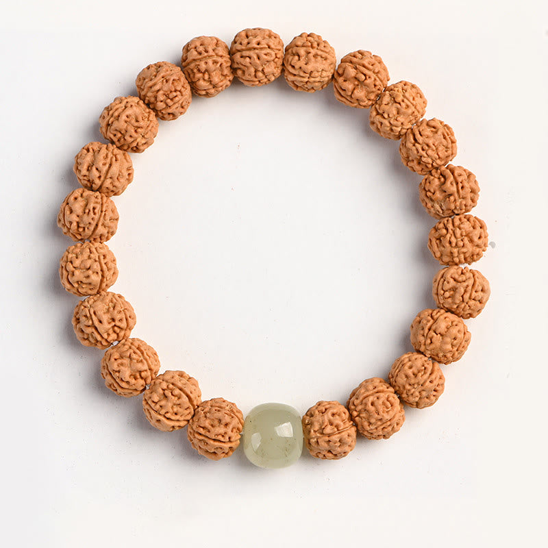 Fortune Jewel Tibet Rudraksha Bodhi Seed Wealth Auspiciousness Bracelet