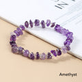 Fortune Jewel Natural Irregular Shape Stone Crystal Meditation Balance Bracelet
