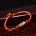 Buddha & Karma Tibetan Mantra Bracelet - Luck & Protection