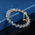 Fortune Jewel Natural Moonstone Love Blessing Bracelet
