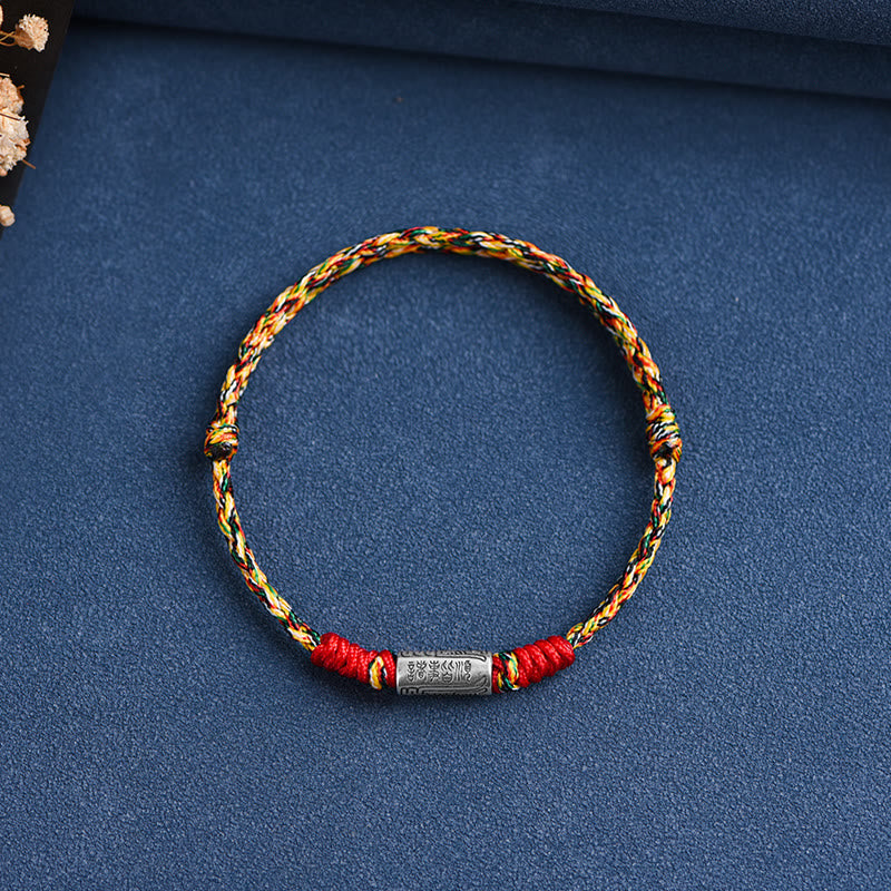 Fortune Jewel Handcrafted 925 Sterling Silver Everything Goes Well Design Protection Strength Bracelet Anklet