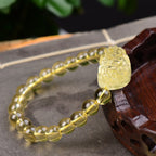 Fortune Jewel FengShui Citrine PiXiu Wealth Bracelet