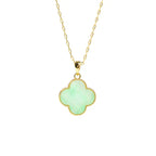 Fortune Jewel "May Luck and Joy Be With You" Jade Necklace Includes Gift Message Card Fortune Jewel
