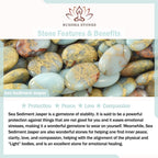 Fortune Jewel 3PCS Natural Quartz Crystal Beaded Healing Energy Lotus Bracelet