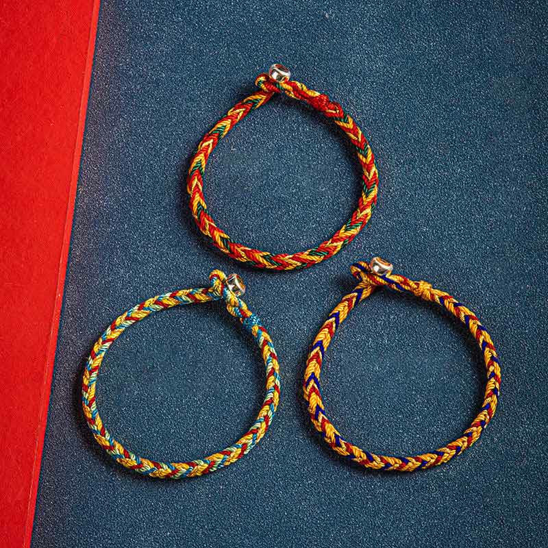 Fortune Jewel "May you be safe and sound all year round" Lucky Multicolored Bracelet