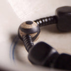 Fortune Jewel Tibetan Ebony Wood Dzi Bead Strength Bracelet