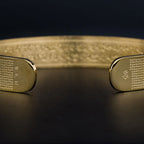 Fortune Jewel Shurangama Mantra Engraving Titanium Steel Blessing Bracelet