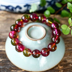 Fortune Jewel Natural Tourmaline Love Wisdom Bracelet