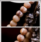 Natural Camel Bone Bracelet 108 Beads Mala for Yoga and Mindfulness