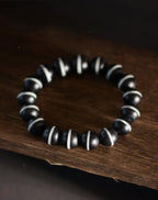 Tibetan Dzi Beads Old Agate 1 Line Pharmacist Beads Amulet Bracelet Handstring High Quality