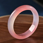 Fortune Jewel Pink Crystal Love Warmth Bracelet Bangle