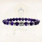 Fortune Jewel Amethyst Love Healing Bracelet