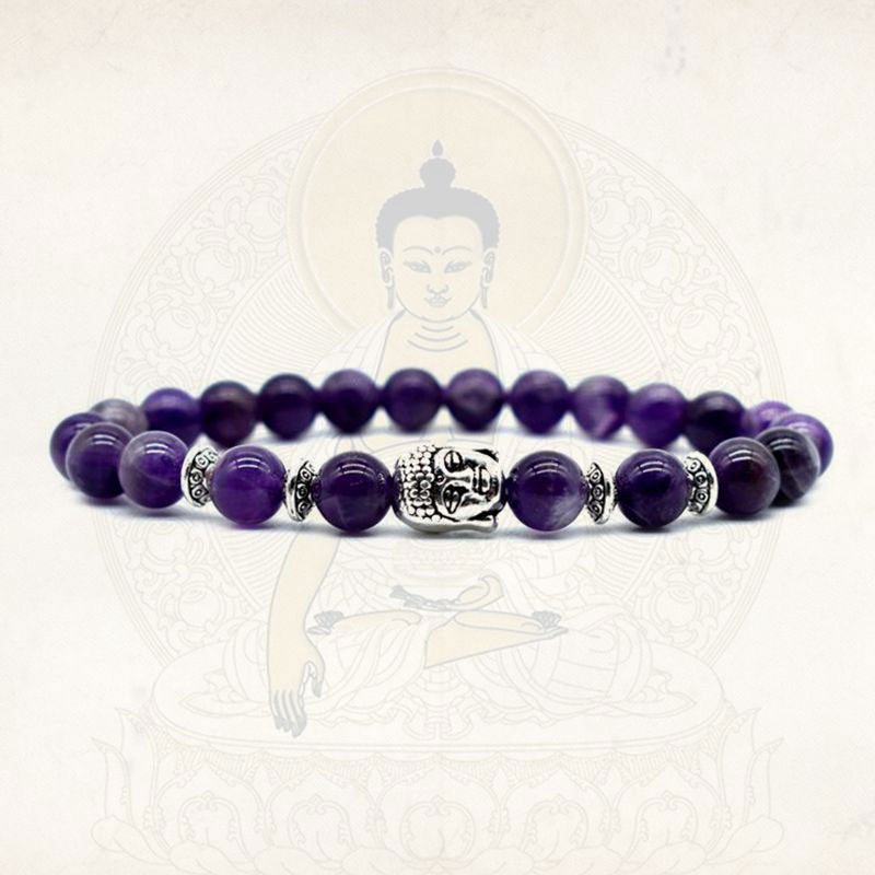 Fortune Jewel Amethyst Love Healing Bracelet